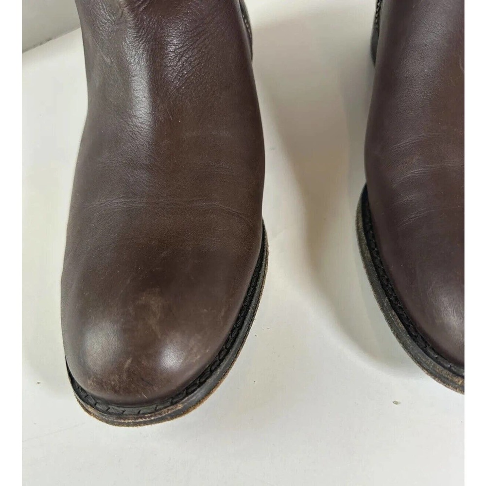 Coach Martta Tall Riding Boots Brown Leather Shoes Women's Size 8.5 B - Picture 13 of 16